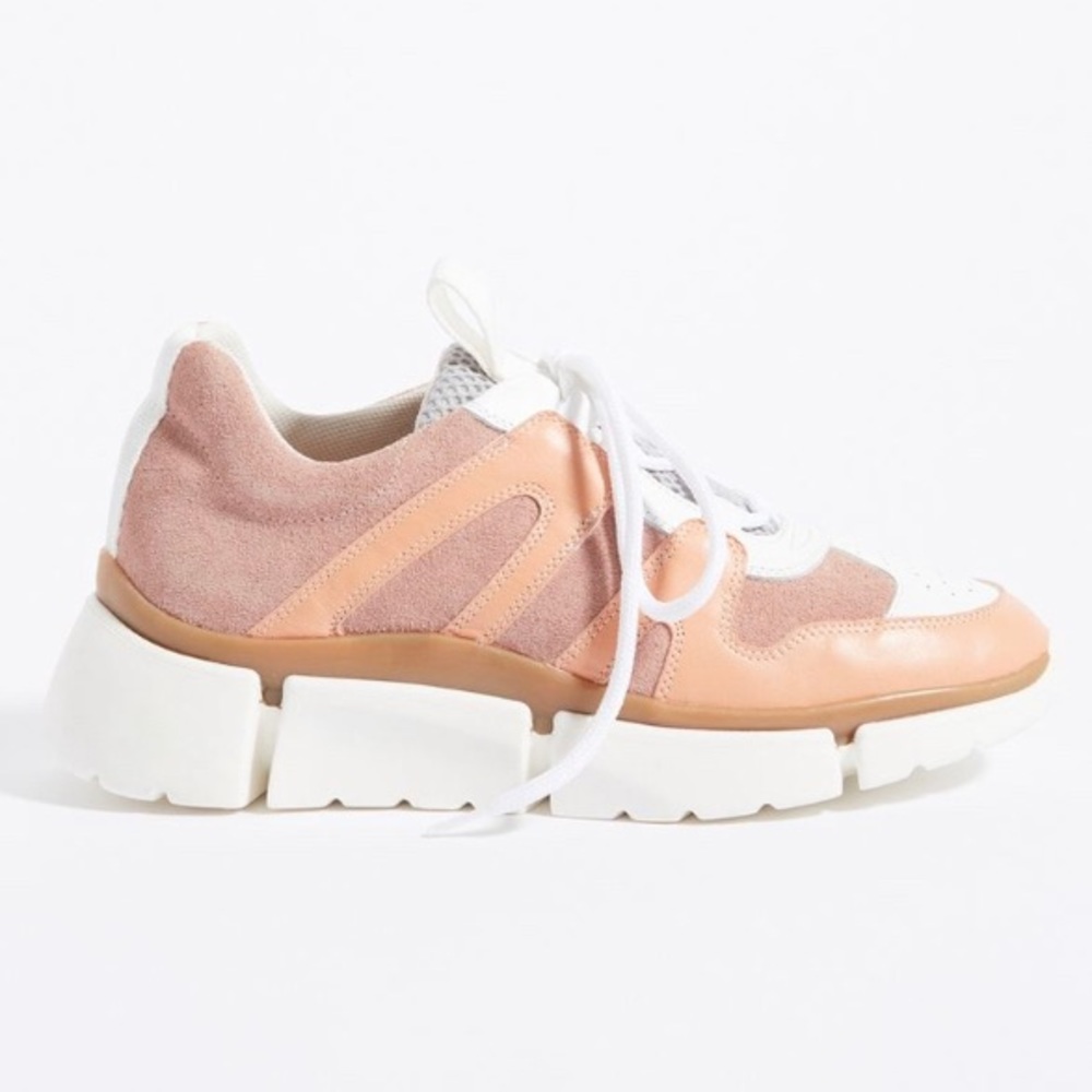 Anthropologie Riley Platform Hiker Sneaker New